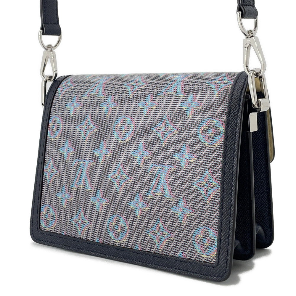 Louis Vuitton Dauphine Navy MulticolorM55454 Leather Mini Bag