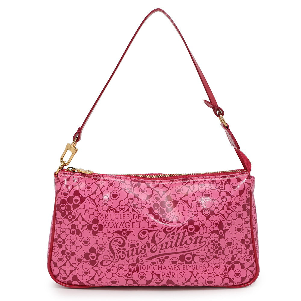 Louis Vuitton Cosmic Blossom Pochette Cosmic RoseM93166 Canvas Coated Canvas Apparel