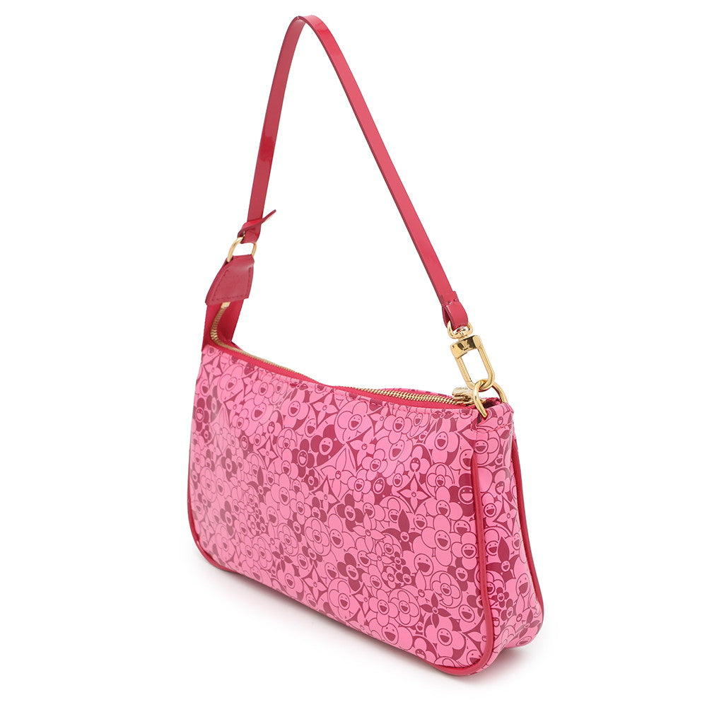 Louis Vuitton Cosmic Blossom Pochette Cosmic RoseM93166 Canvas Coated Canvas Apparel