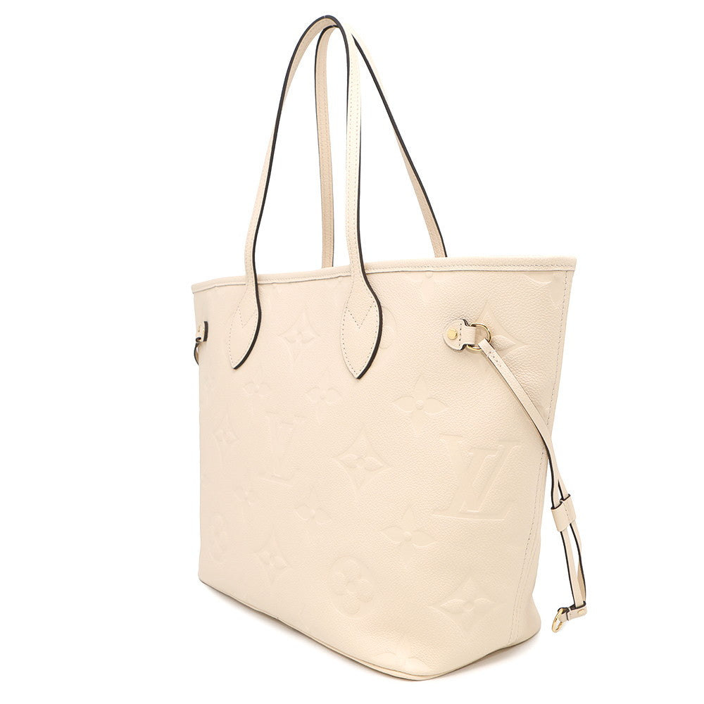 Louis Vuitton Neverfull claimM46676 Monogram Empreinte Leather Tote Bag