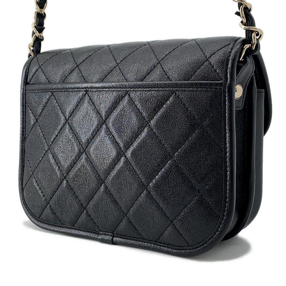 Chanel Matelasse messenger BlackAS2447 Caviar Small Leather Messenger Bag