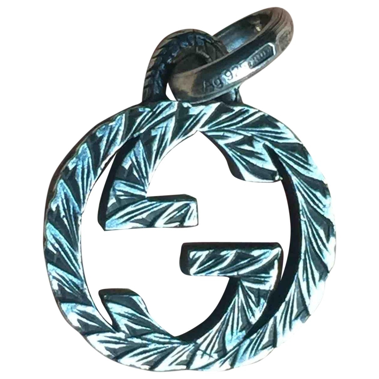 Gucci silver silver pendants