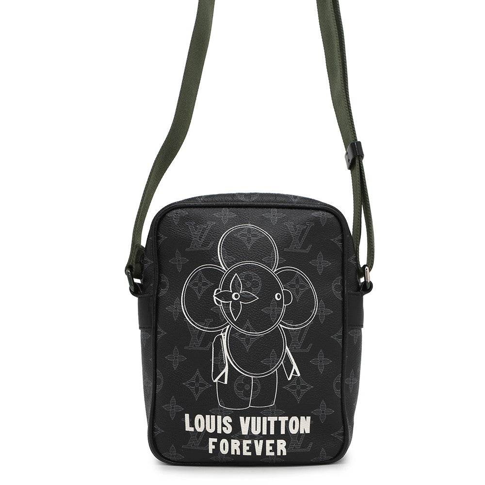 Louis Vuitton Danube KhakiM43677 Eclipse Vivienne Monogram Noir Handbag