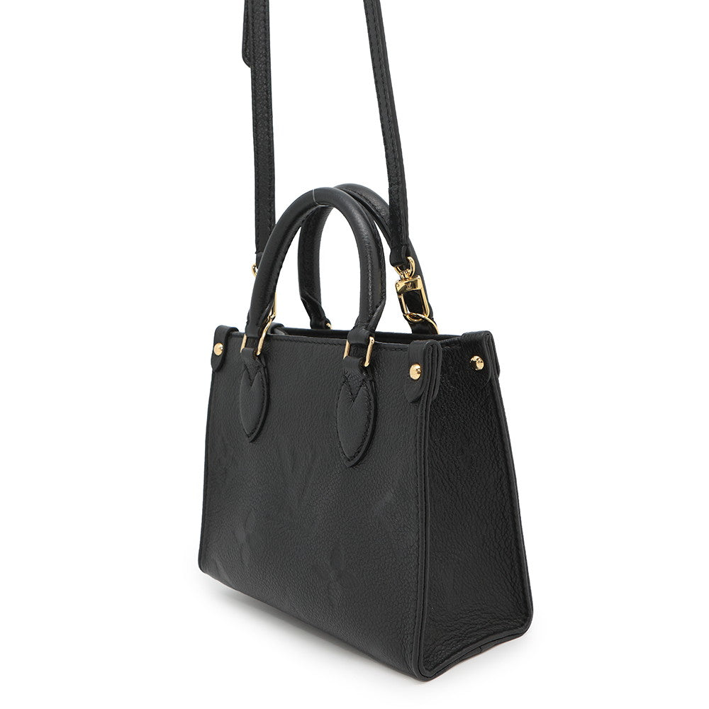 Louis Vuitton Onthego NoirM46993 Monogram Empreinte Leather Handbag 2