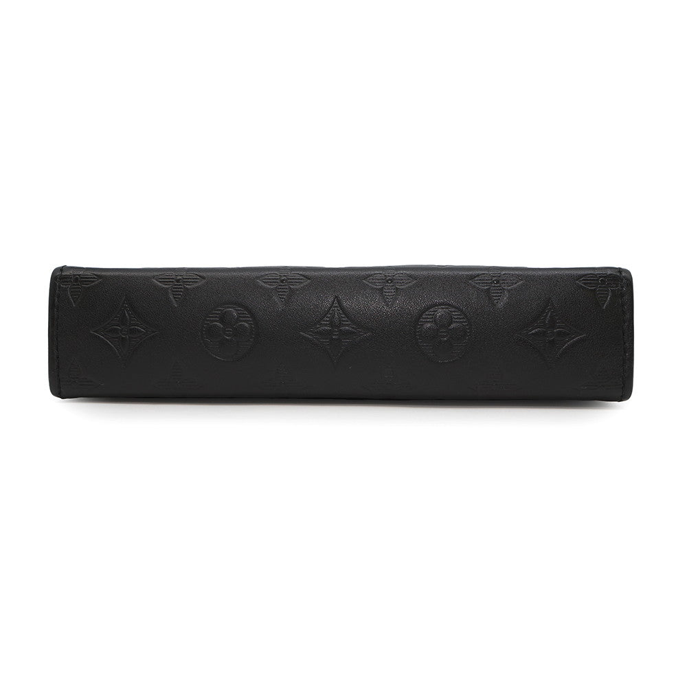 Louis Vuitton Gaston Wearable NoirM81115 Shadow Monogram Wallet Case 2