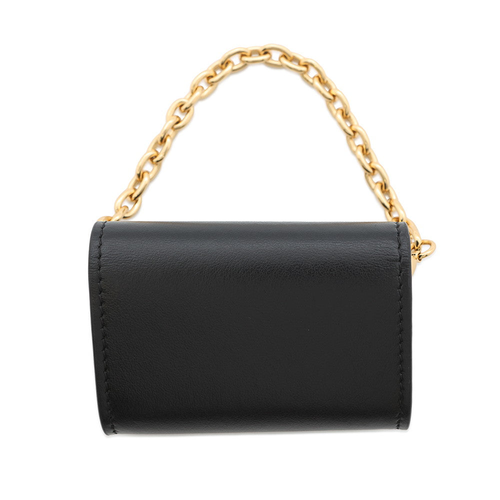 Louis Vuitton Bijoux Sac Earphone Holder Link Leather Handbag