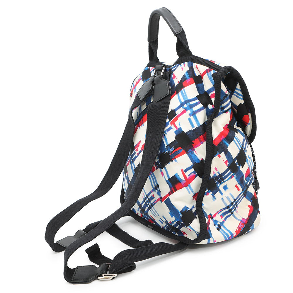 Chanel Airline Backpack MulticolorA93326 Nylon White