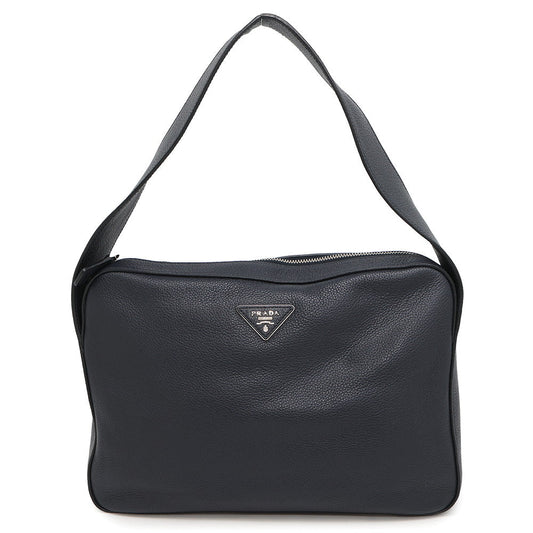 One Shoulder Bag Navy Bc Leather