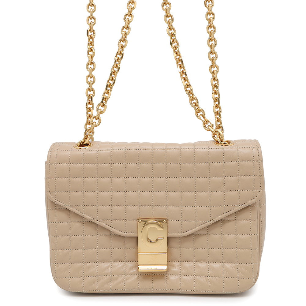 Smallcshoulder Bag Bfc Leather Beige