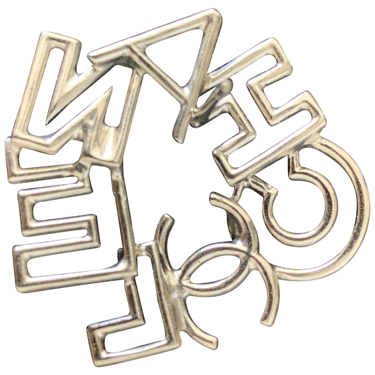 Chanel Gold Metal Earrings