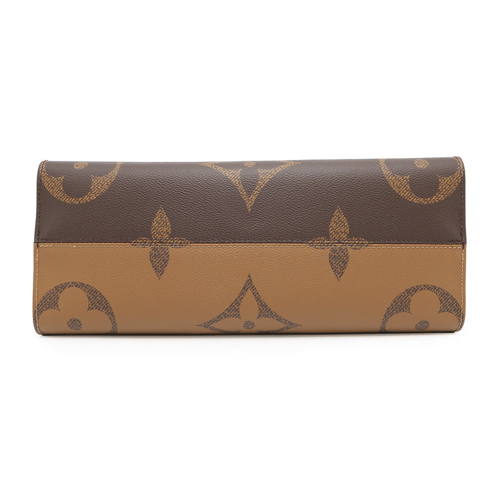 Louis Vuitton Onthego RedM45321 Reverse Giant Monogram Canvas Handbag 2