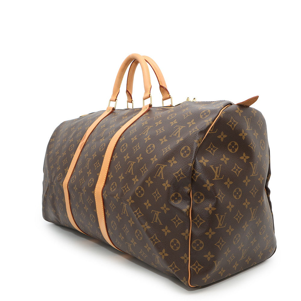 Louis Vuitton Keepall BrownM41422 Monogram Travel Bag