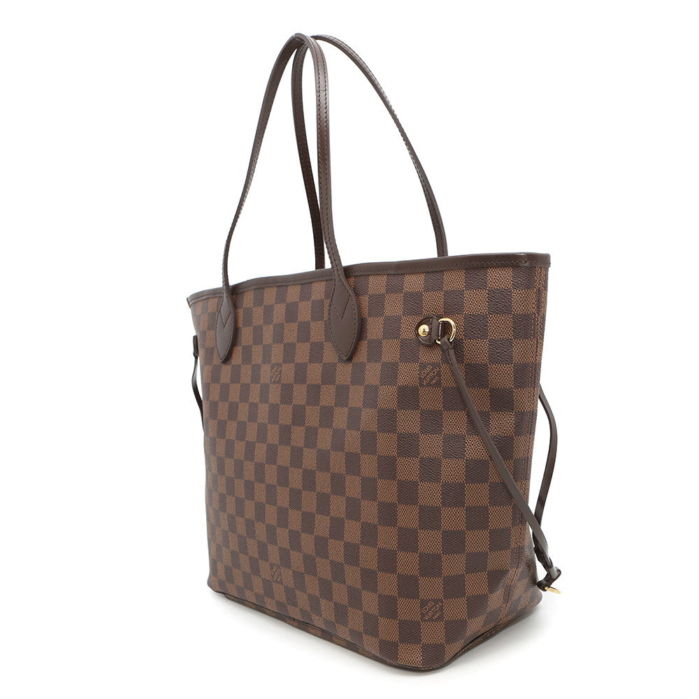 Louis Vuitton Neverfull CeriseN51105 Ebene Damier Canvas Tote Bag