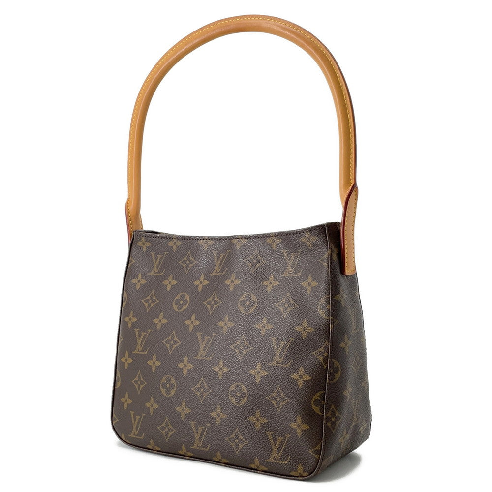 Louis Vuitton Looping BeigeM51146 Size MM Monogram Handbag