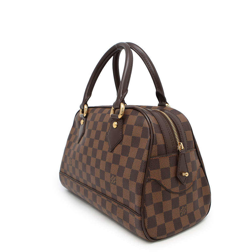 Louis Vuitton Duomo RedN60008 Ebene Damier Canvas Handbag