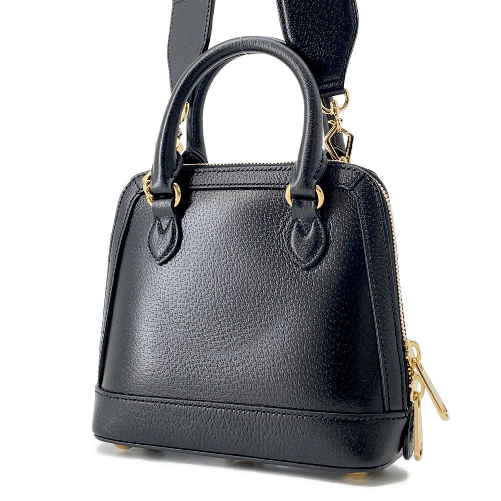 Gucci GUCCIxadidas Horsebit1955 Black677212 Leather Shoulder Bag