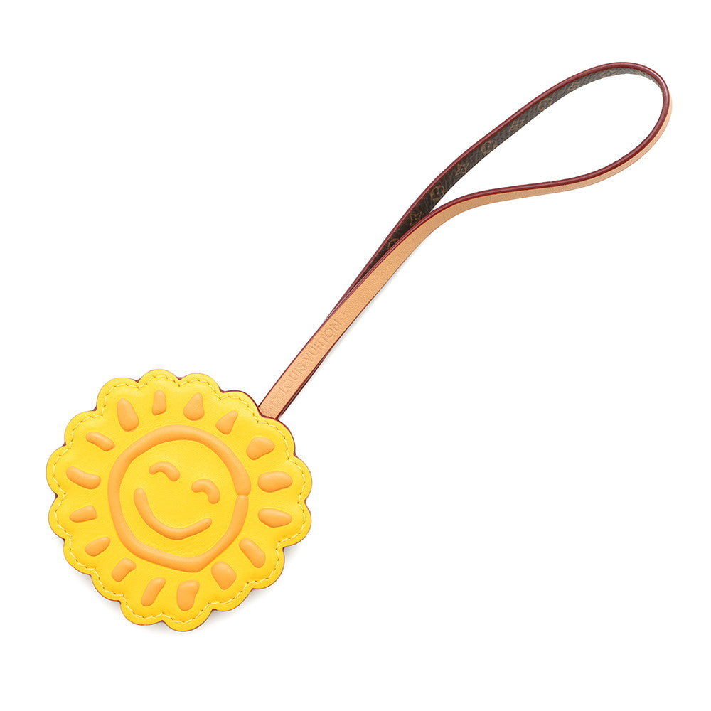 Louis Vuitton Charm・ Sun YellowM02550 Monogram Key Chain