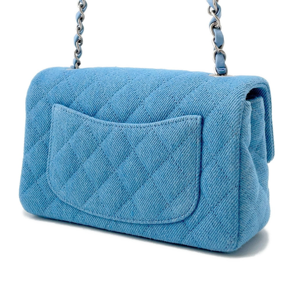 Chanel Matelasse ChainShoulder BlueA69900 Denim Shoulder Bag