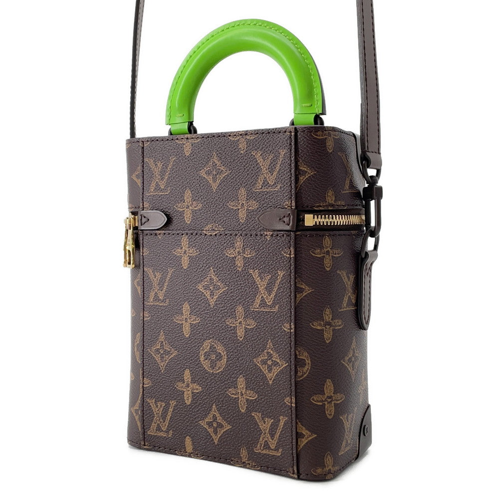 Louis Vuitton Vertical Box Trunk GreenM59664 Monogram Handbag 2