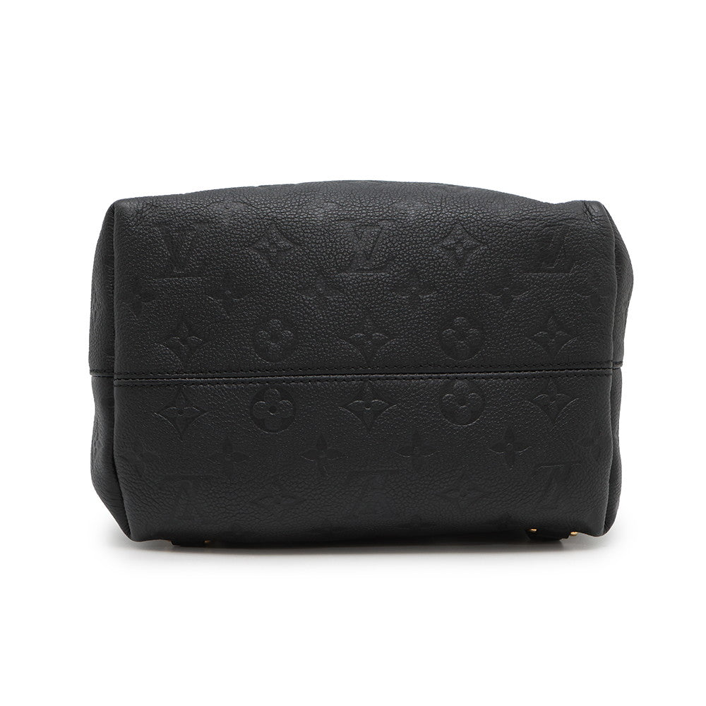 Louis Vuitton Montsouris NoirM45205 Monogram Empreinte Leather Handbag