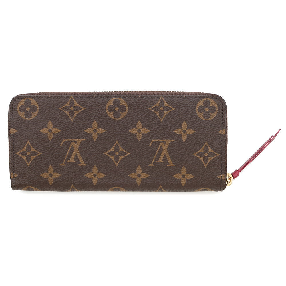 Louis Vuitton Portefeuille Clemence FuchsiaM60742 Monogram Handbag