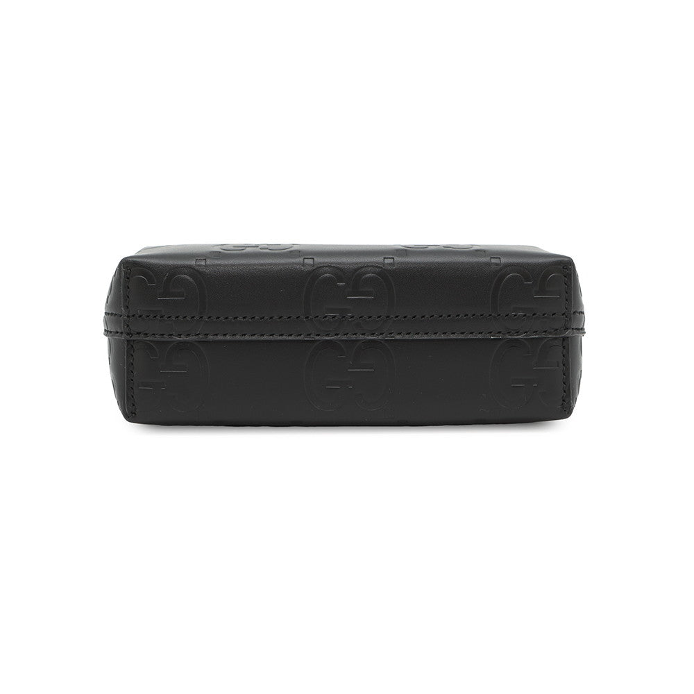 Gucci GG Super 2WAY Black790133 Leather Mini Bag