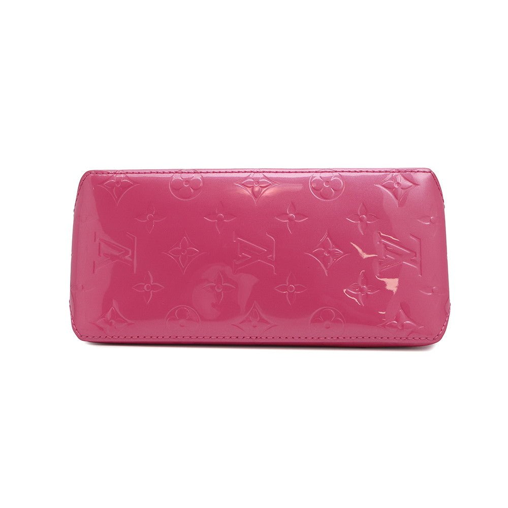 Louis Vuitton Remix Reade Neon PinkM24028 Vernis Monogram Leather Handbag