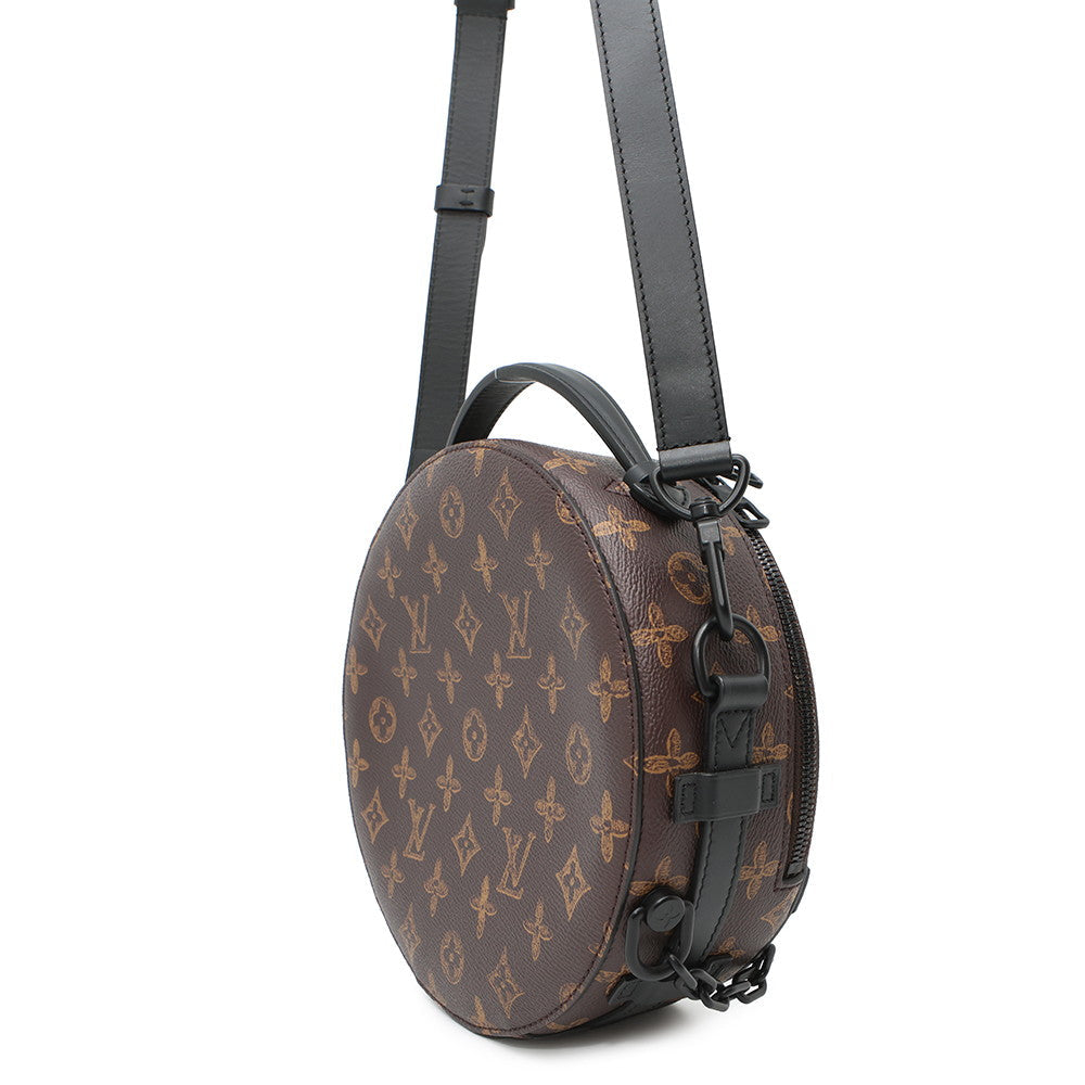 Louis Vuitton wheel box NoirM59706 Monogram Handbag