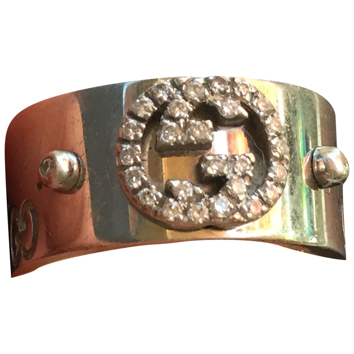 Gucci white gold rings