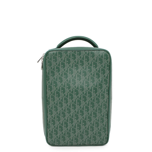 Dior Oblique World Tour Sling Bag Esme Clp Leather Green Travel Bag