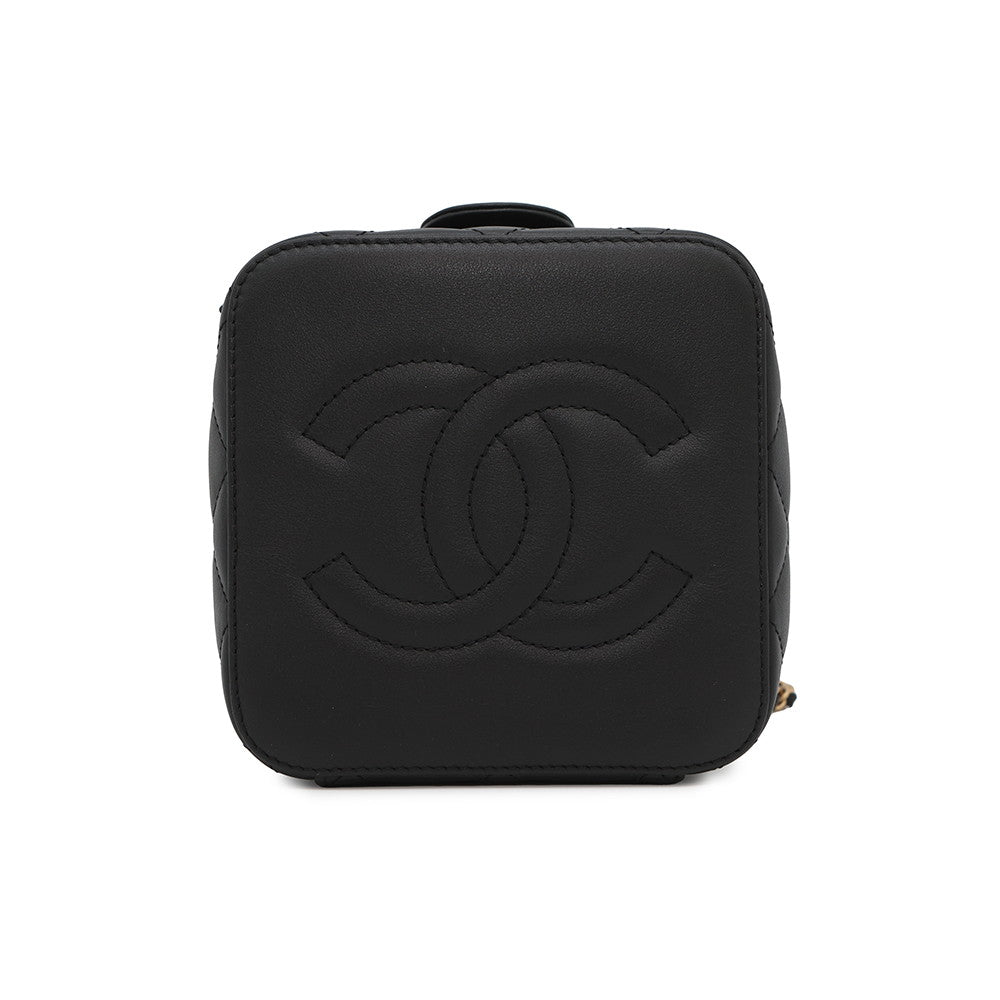 Chanel Vanity BlackAS3228 Lambskin Small Shoulder Bag