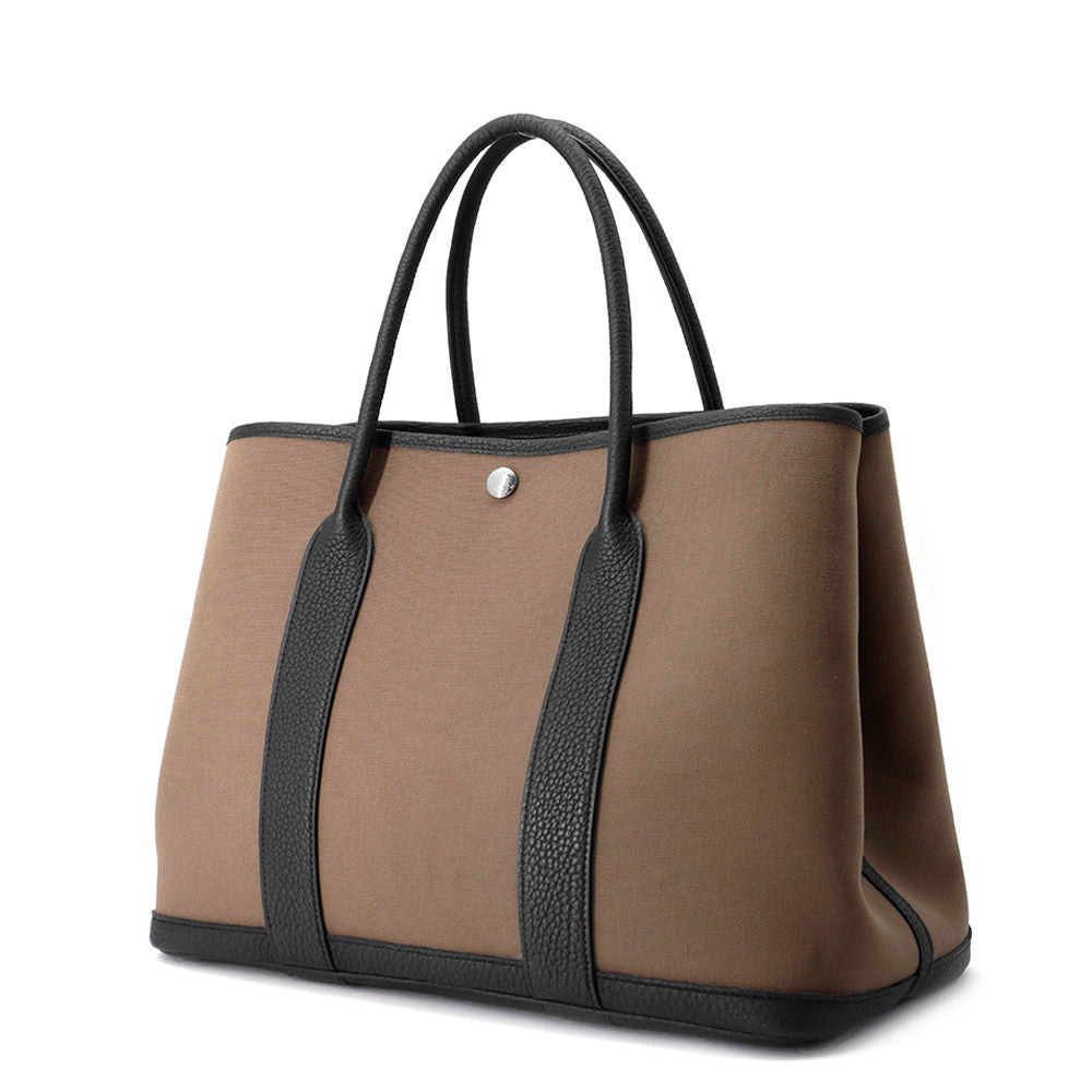 Garden Party Etoupe Toile Officier Negonda Size Leather Black Travel Bag