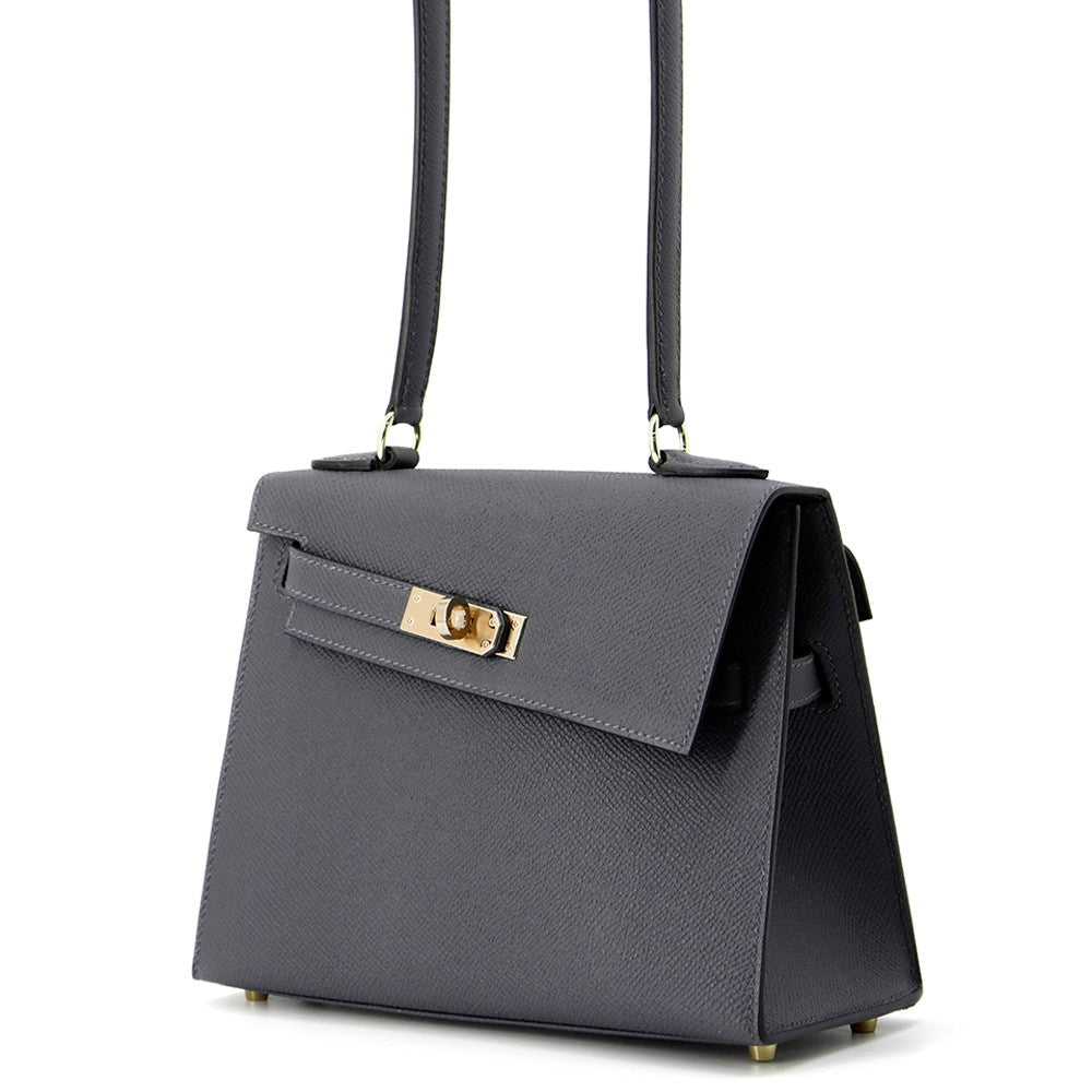 Kelly Disorder Ardoise Epsom Size Handbag Travel Bag
