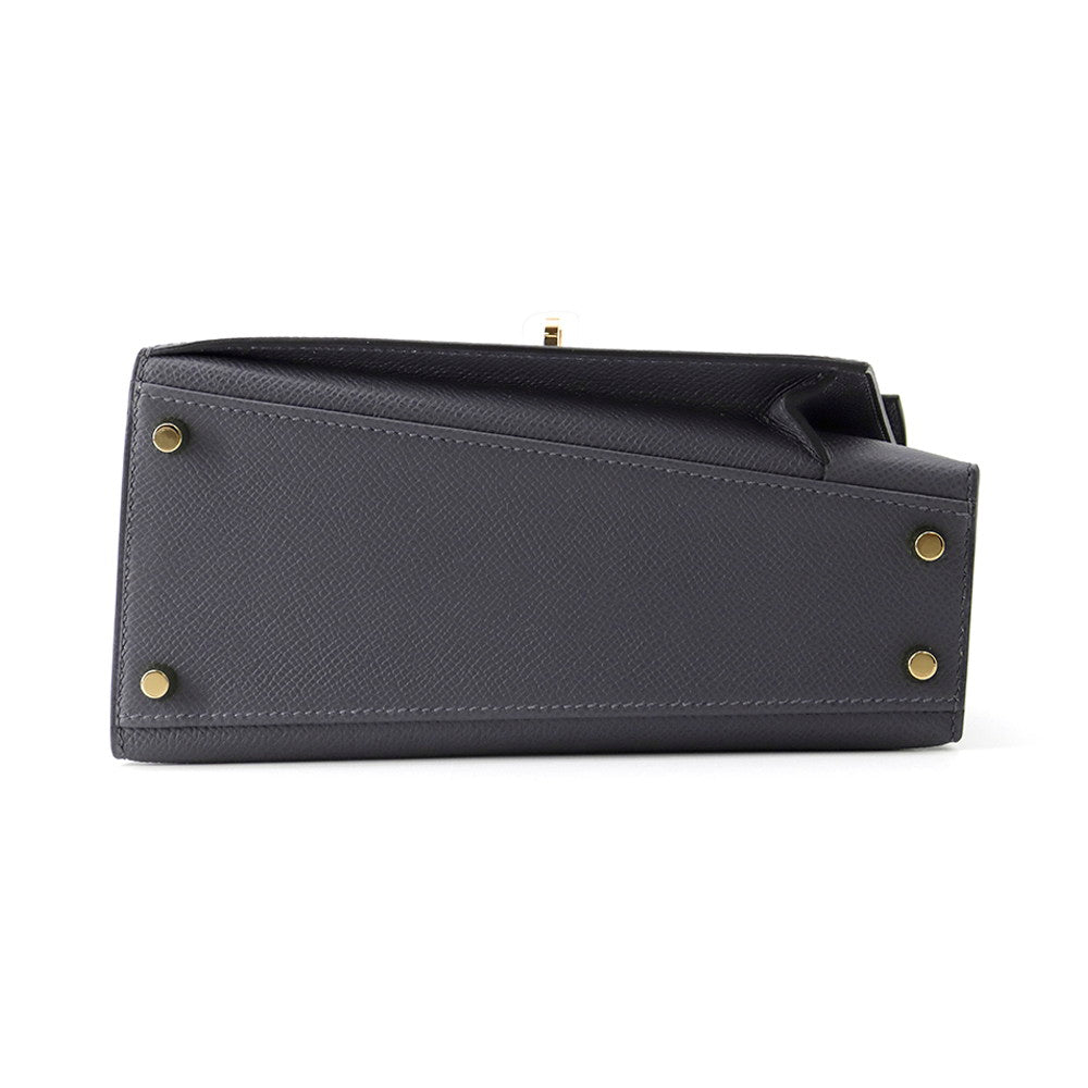 Kelly Disorder Ardoise Epsom Size Handbag Travel Bag