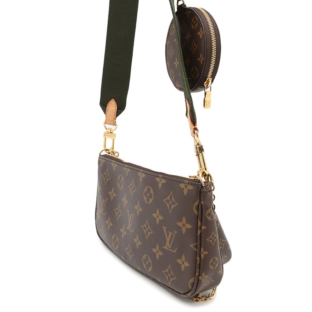Louis Vuitton Multi Pochette Accessoires KhakiM44813 Monogram Clutch Bag