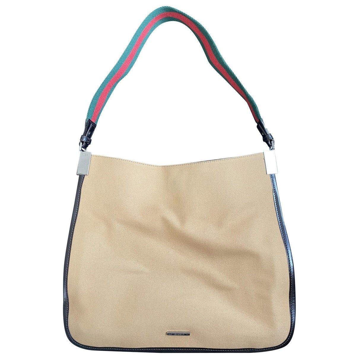 Gucci beige cloth handbag
