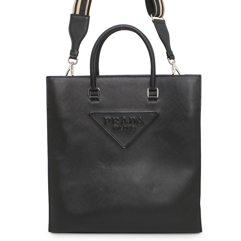 Prada Tote Bag ? 2way Black2VG084 Leather Saffiano