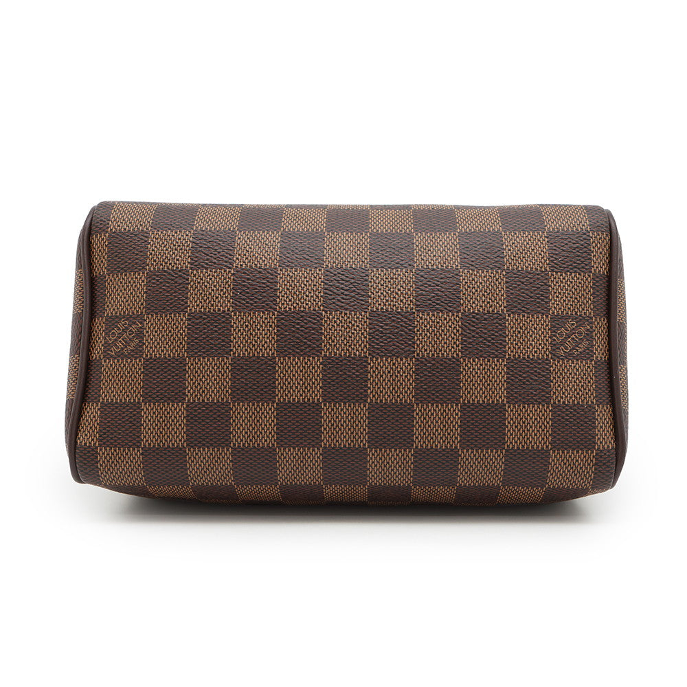 Louis Vuitton Speedy Bandouliere RedN40489 Ebene Canvas Damier Handbag