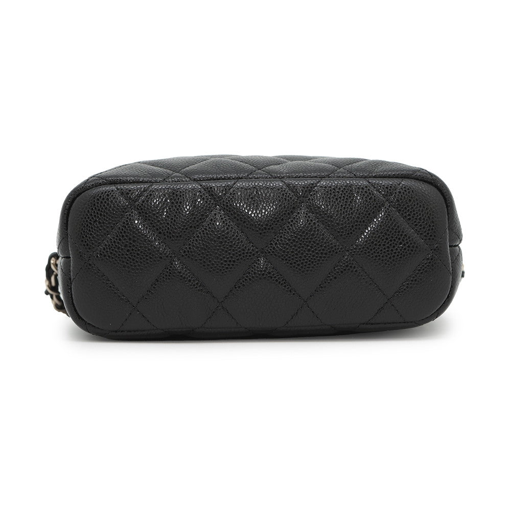 Chanel Hobo ChainShoulder BlackAP4386 Caviar Leather Shoulder Bag
