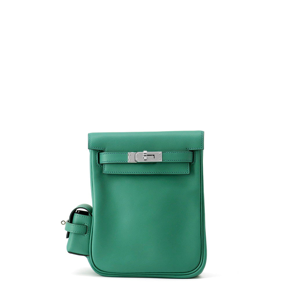Kelly Jump Vert Vertigo Swift Handbag Leather Travel Bag