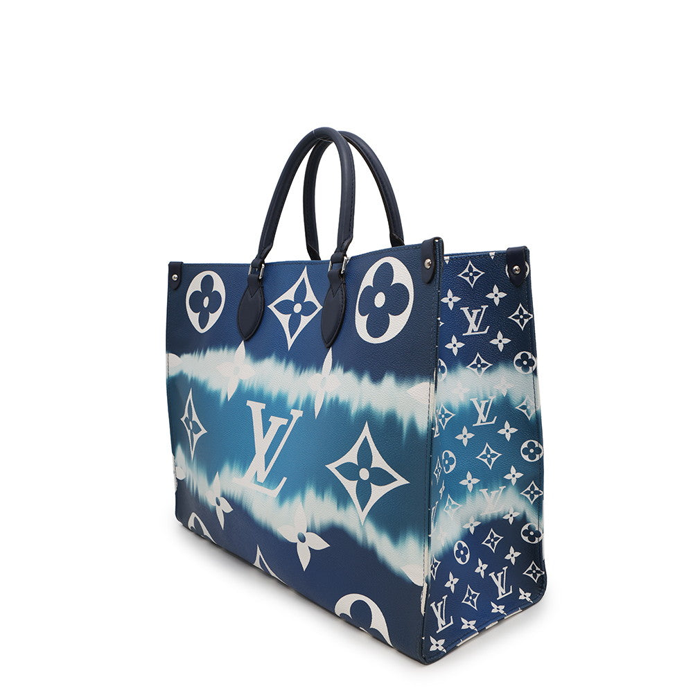 Louis Vuitton Onthego BlueM45120 Escale Monogram Handbag
