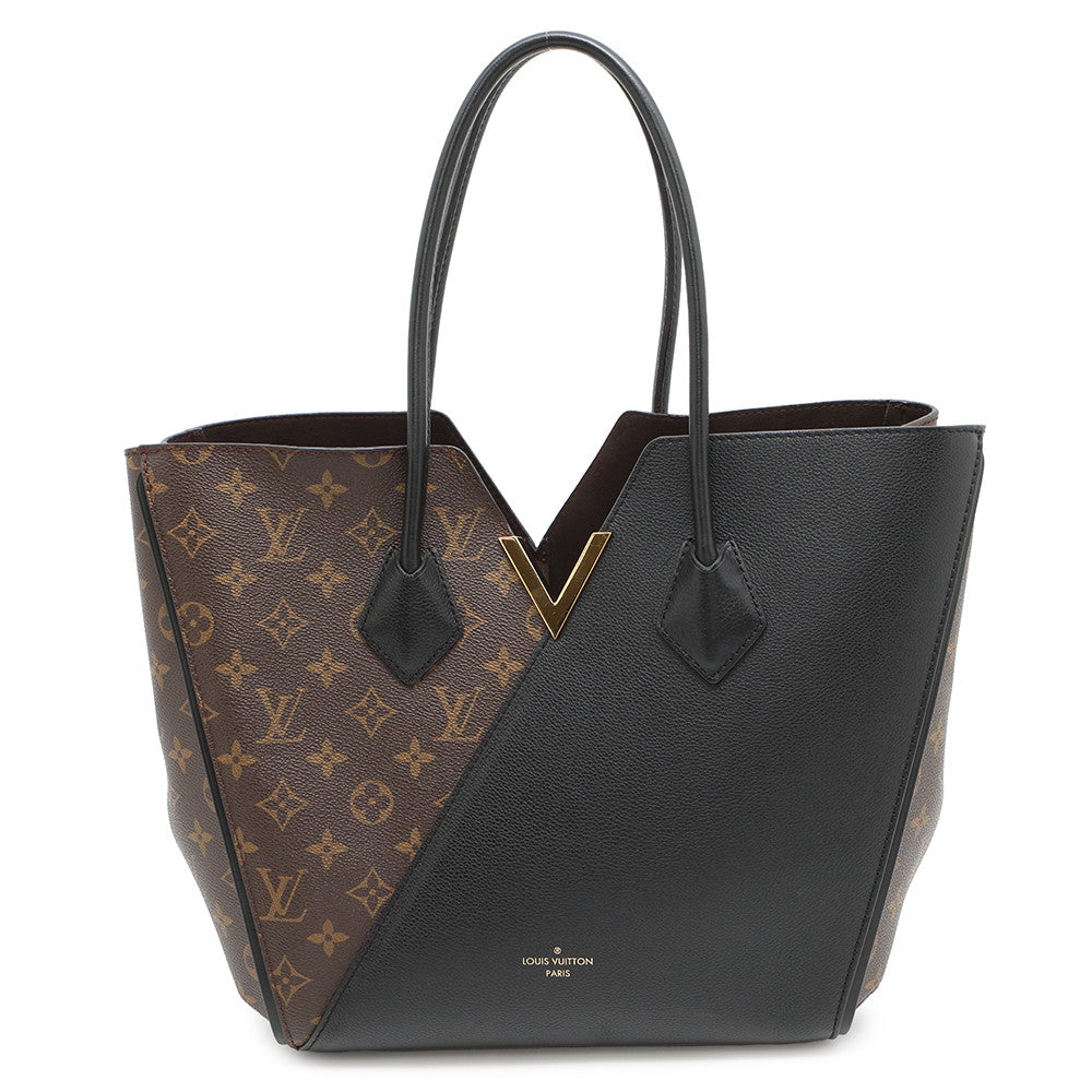 Louis Vuitton Kimono NoirM40460 Size MM Monogram Leather Calf Handbag 2