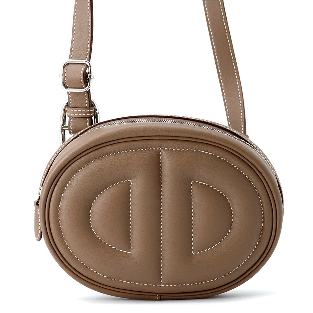 In The Loop Cross Body Bag Etoupe Leather Travel Bag