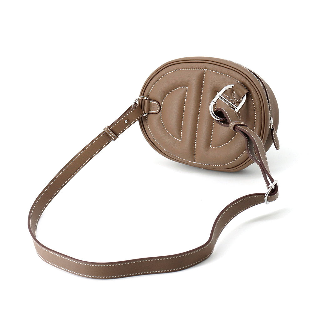 In The Loop Cross Body Bag Etoupe Leather Travel Bag