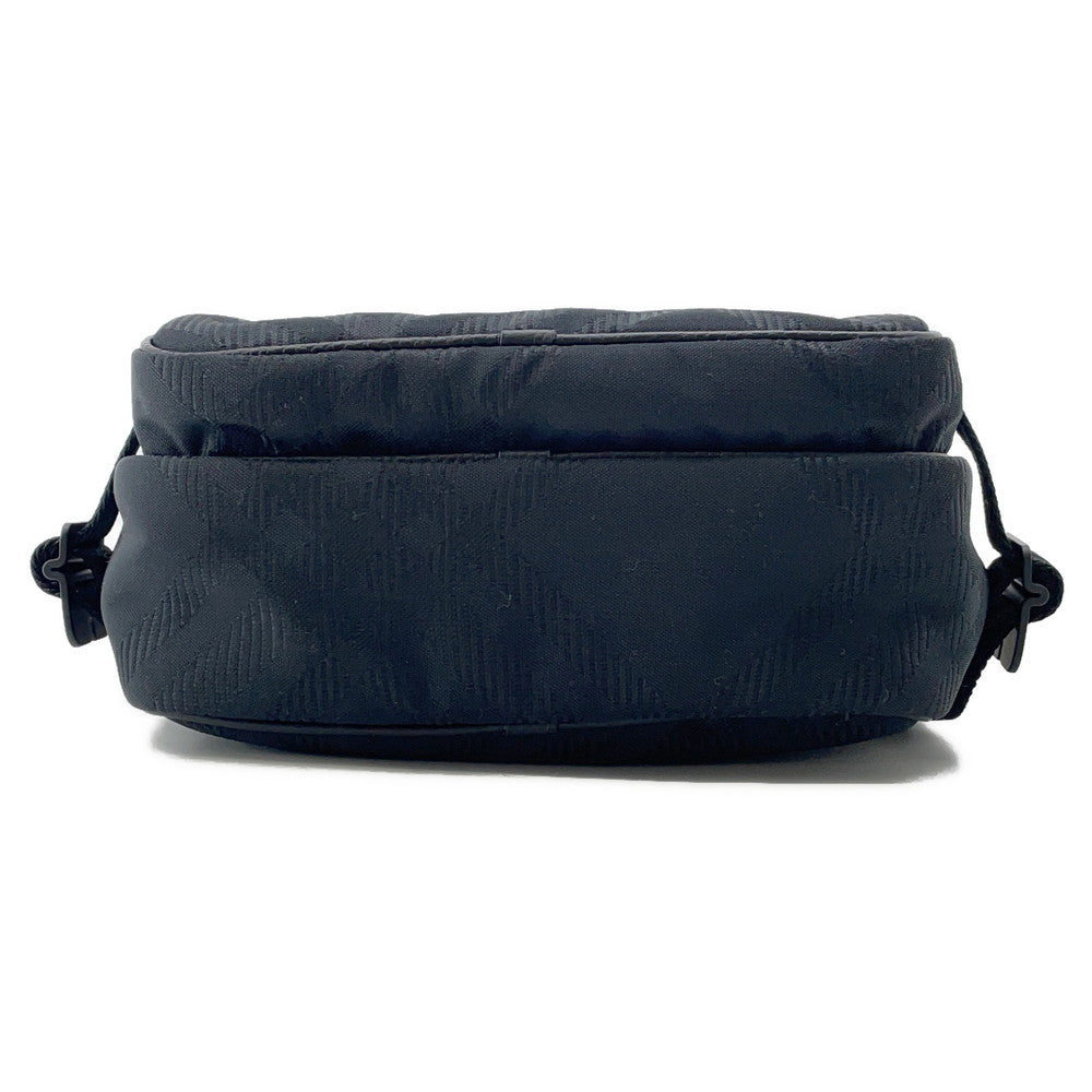 Burberry Cross Body Bag Black80853801 Leather Nylon Crossbody Bag