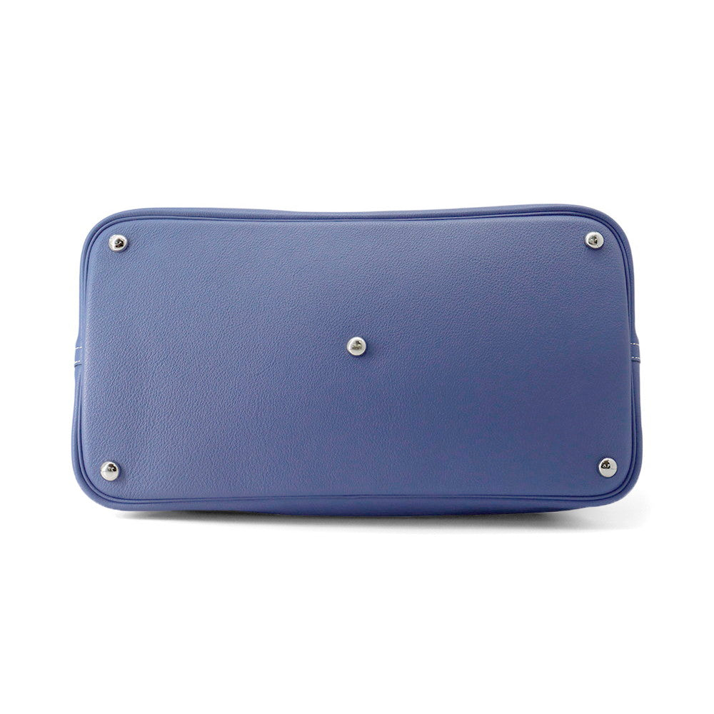 Bolide Relax Brighton Taurillon Nobillo Size Handbag Blue Travel Bag
