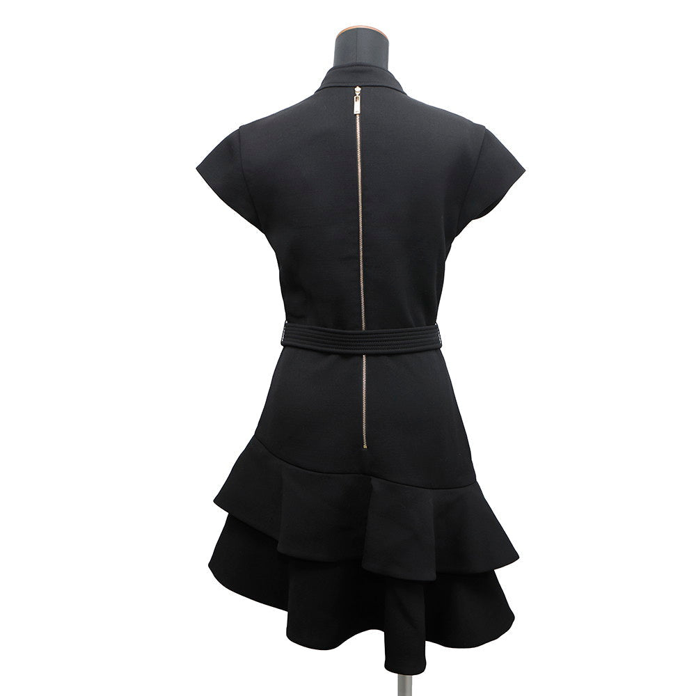 Louis Vuitton Frill dress Black Apparel