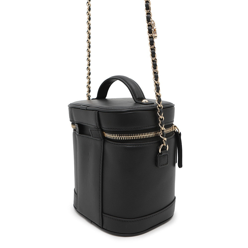 Chanel Vanity ChainShoulder BlackAS0323 Lambskin Shoulder Bag