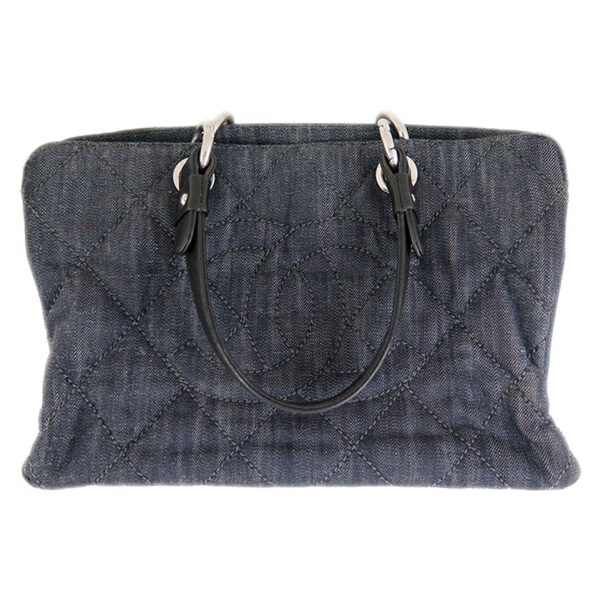Chanel blue denim - jeans handbag