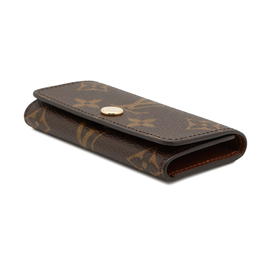 Louis Vuitton Multicles4 BrownM69517 Monogram Key Case Wallet Case 2